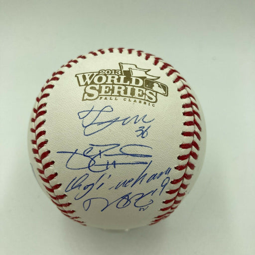 2013 Boston Red Sox World Series Champs Signed W.S. Baseball Steiner COA & MLB