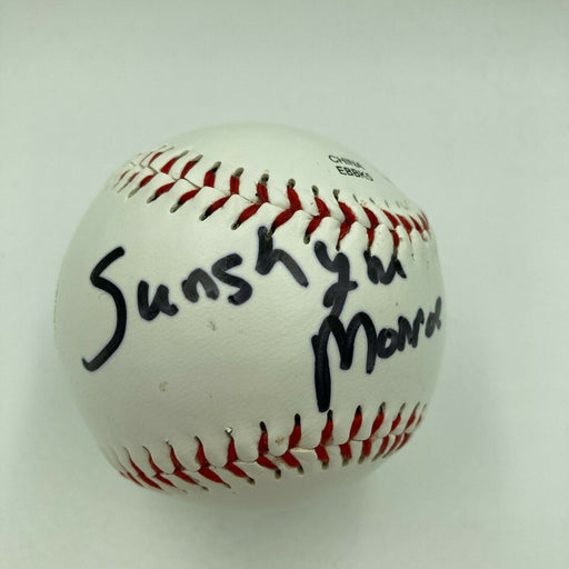 Sunshyne Monroe Porn Star Signed Autographed Baseball
