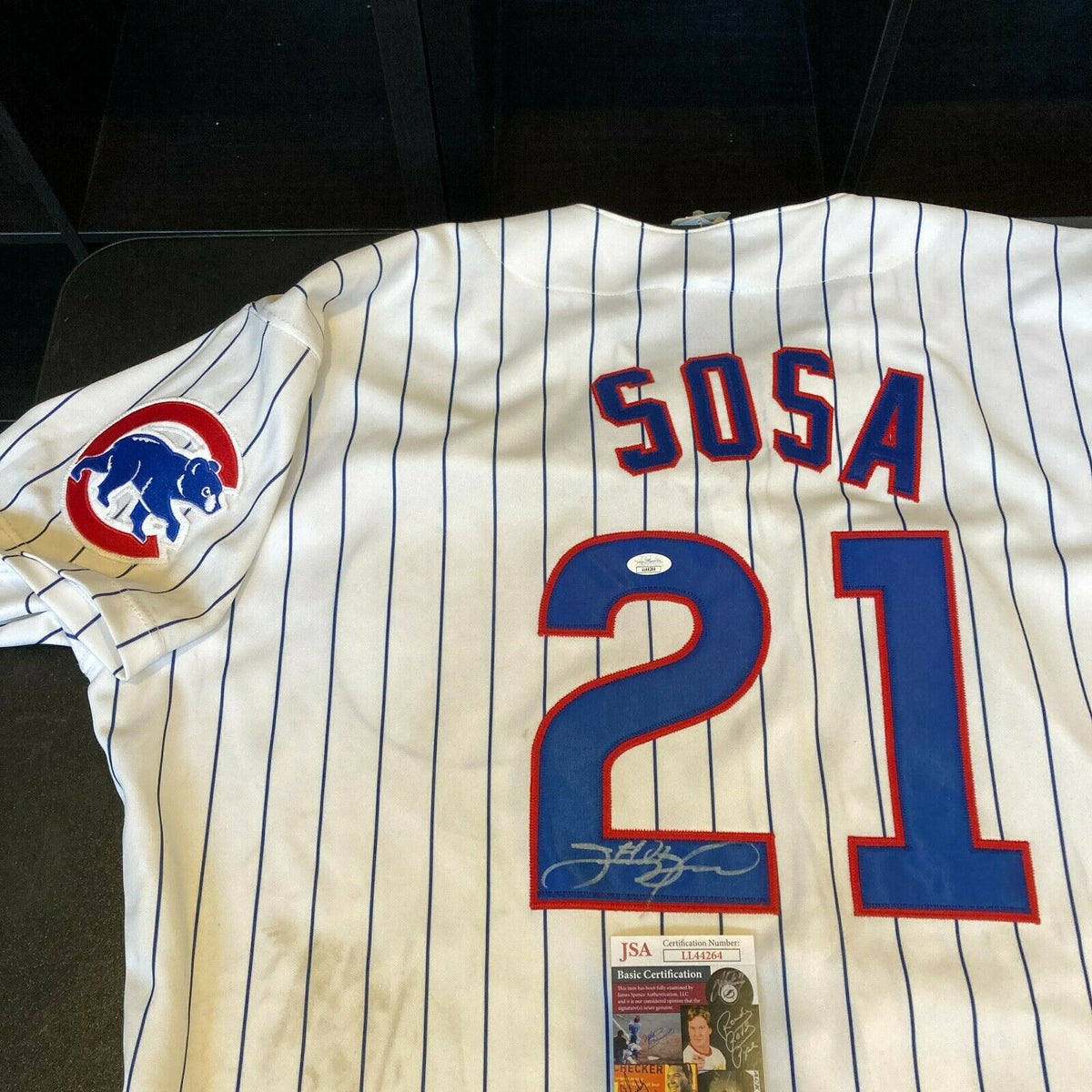 Sammy Sosa Signed Cubs Jersey - Memorabilia Expert