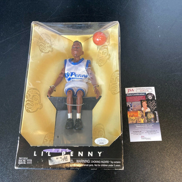 Chris Rock Signed 1997 Playmates Pro Li'l Penny Hardaway Doll Figure JSA COA