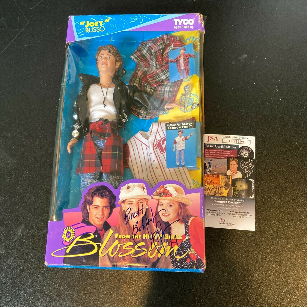 ジョージ・A・ロメロとジョン・A・ルッソのサイン Joey Lawrence Signed Vintage Blossom Joey Russo Doll Figure JSA