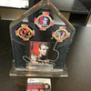 James Bond Pierce Brosnan Signed 007 Le Casino L'Or Noir Chips Display JSA COA