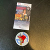 Michael Bond Signed Paddington Bear Pin JSA COA Paddington Bear Creator