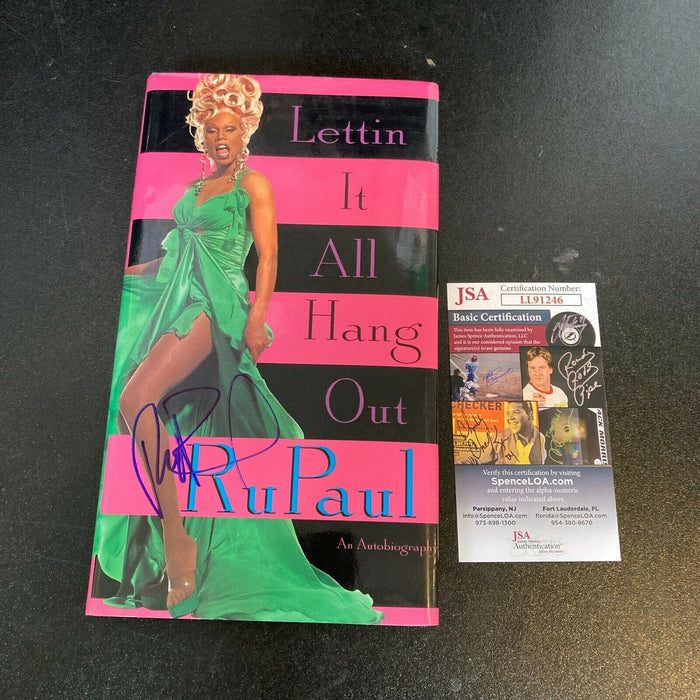 Rupaul Letting It All Hang Out Signed Autographed Book With JSA COA
