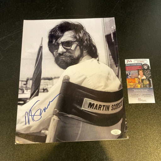 Martin Scorsese Signed Autographed 8x10 Photo With JSA COA
