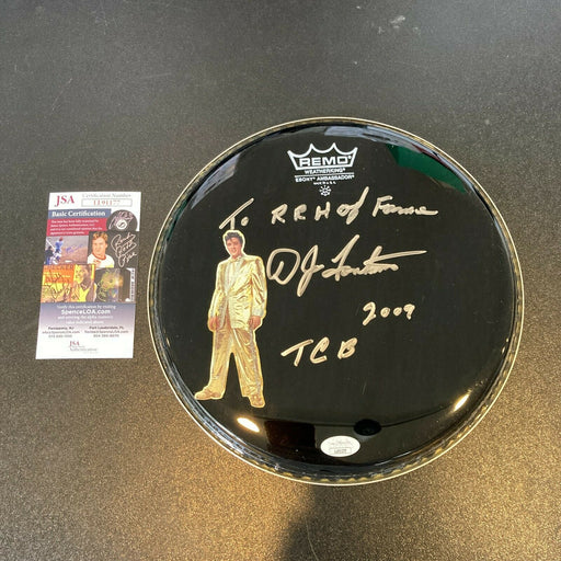 D. J. Fontana Signed Autographed Drumhead With JSA COA Elvis Presley