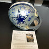 1991 Dallas Cowboys Team Signed Full Size Riddell Helmet With JSA  COA