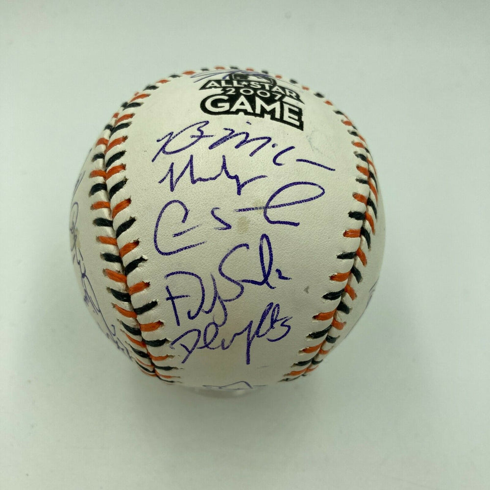 2007 All Star Game Team Signed Baseball MLB Authenticated Hologram