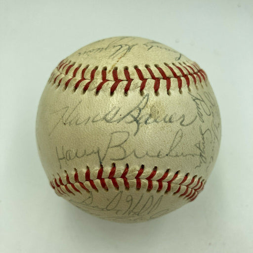 1966 Baltimore Orioles World Series Champs Team Signed Baseball JSA COA