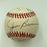 Jim Brown Hall Of Famers & Legends Signed Baseball With JSA COA NFL