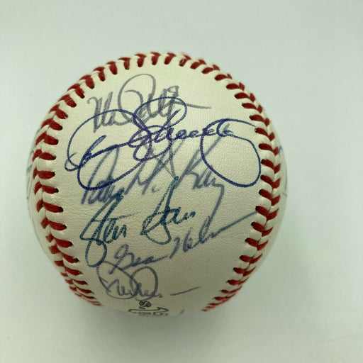 1989 Oakland A's Athletics World Series Champs Team Signed Baseball JSA COA