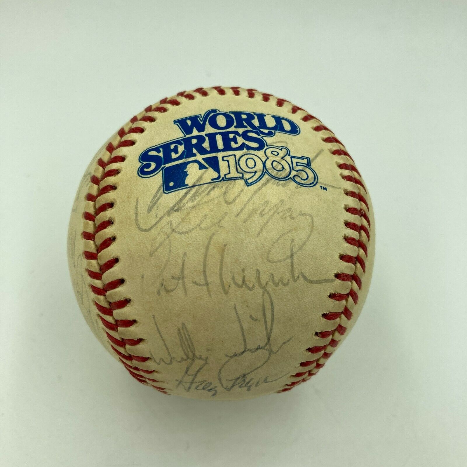 Autographed Dan Quisenberry Ball - JSA Coa American League