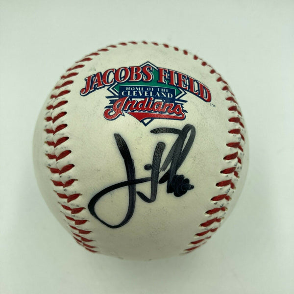Jim Thome Signed Jacobs Field Cleveland Indians Baseball JSA COA
