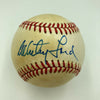 Whitey Ford Signed Autographed Official American League Baseball JSA COA