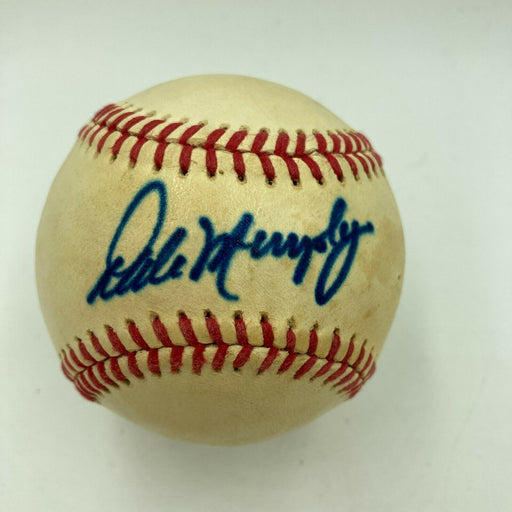 Dale Murphy Signed Autographed Official National League Baseball JSA COA