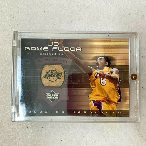 2002-03 UPPER DECK HARDCOURT #KB-F KOBE BRYANT UD GAME FLOOR LOS ANGELES LAKERS
