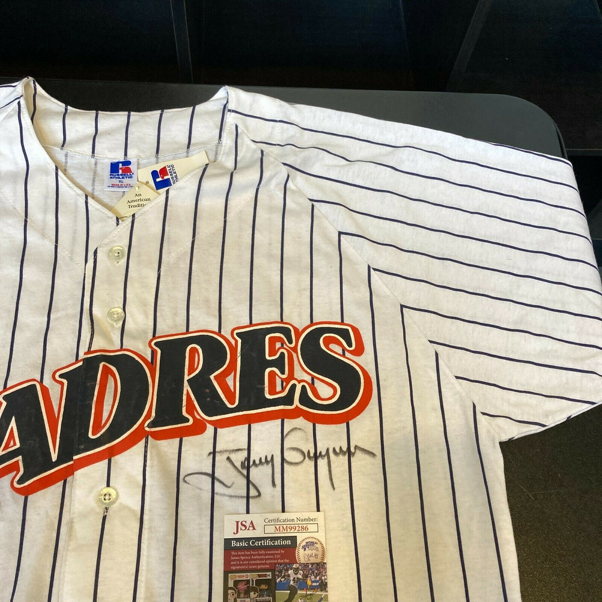Tony Gwynn Signed Autographed San Diego Padres Jersey With JSA COA —  Showpieces Sports