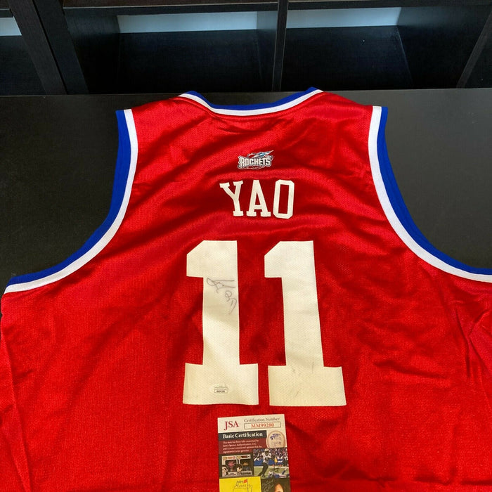 Yao Ming Signed 2003 Authentic All Star Game Houston Rockets Jersey JSA COA