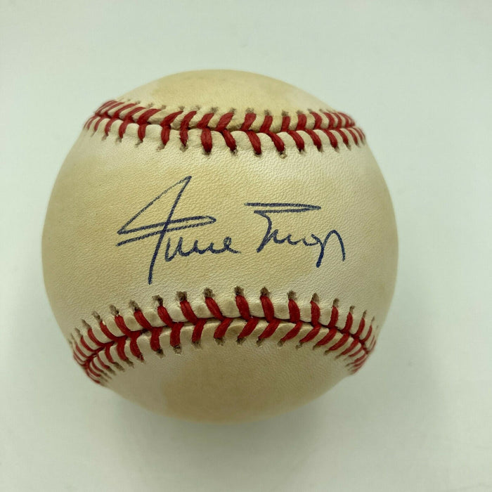 Willie Mays Signed Autographed Official National League Baseball