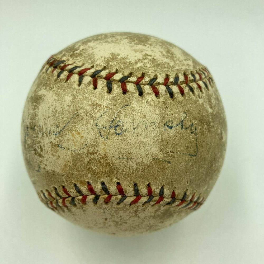 Rogers Hornsby 1920's SIngle Signed Autographed Baseball PSA DNA COA