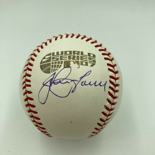 Johnny Pesky Signed 2007 World Series Baseball Boston Red Sox