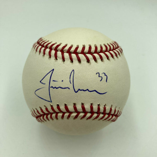 Justin Morneau Signed Official Major League Baseball With JSA COA