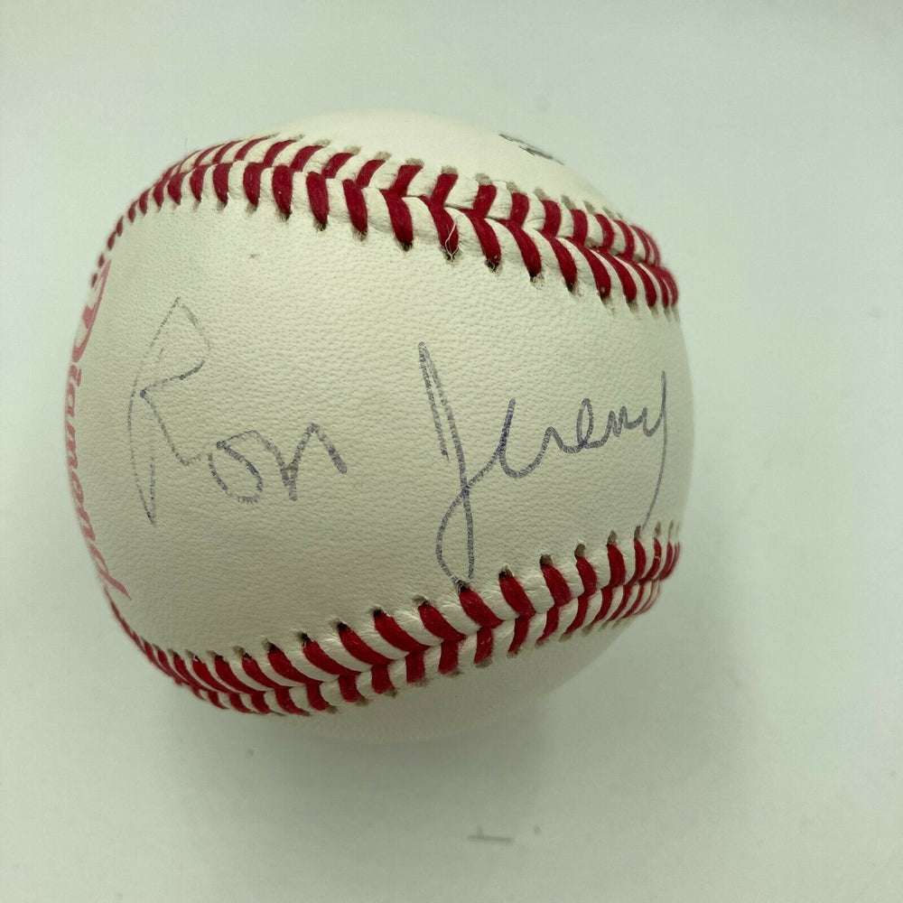 Ron Jeremy Eric Edwards Paul Thomas Signed Baseball Porn Stars JSA COA