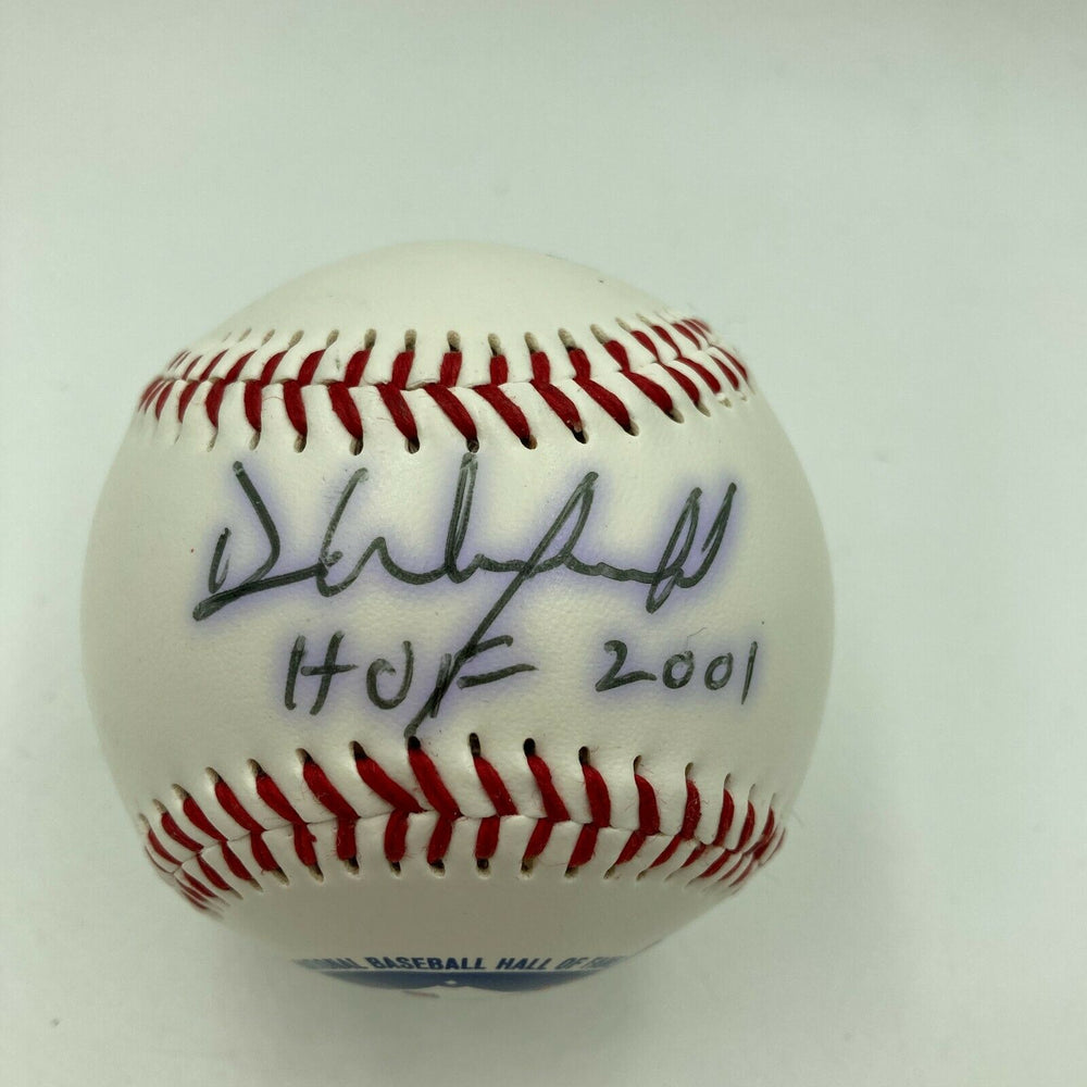 Dave Winfield HOF 2001 Signed Hall Of Fame Induction Baseball JSA COA