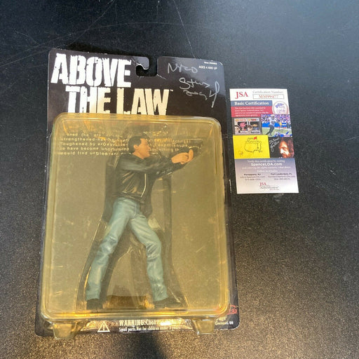 Steven Seagal Signed Above The Law Vintage Action Figure Nico Toscani JSA COA