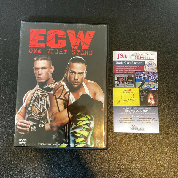 Rob Van Dam Signed ECW Wrestling DVD With JSA COA