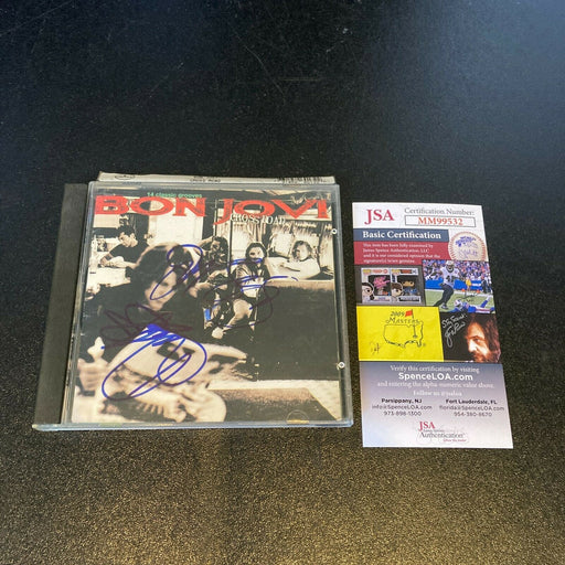 Jon Bon Jovi &  David Bryan Signed Crossroad Music CD JSA COA