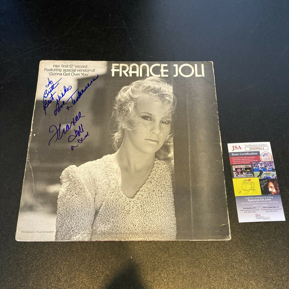 France Joli Signed Autographed Vintage LP Record Album JSA COA
