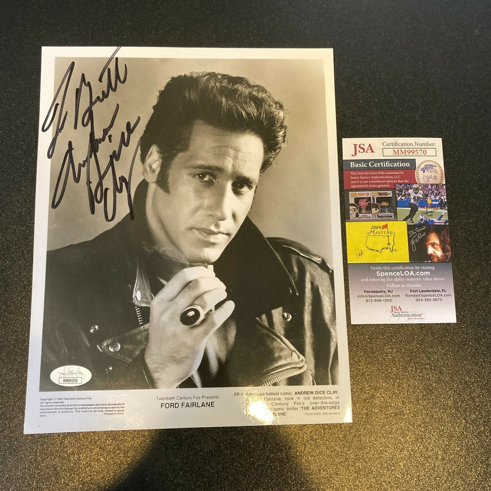 Andrew Dice Clay Signed Autographed Movie 8x10 Photo With JSA COA
