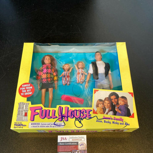 John Stamos 3x Signed Full House Action Figure Dolls JSA COA