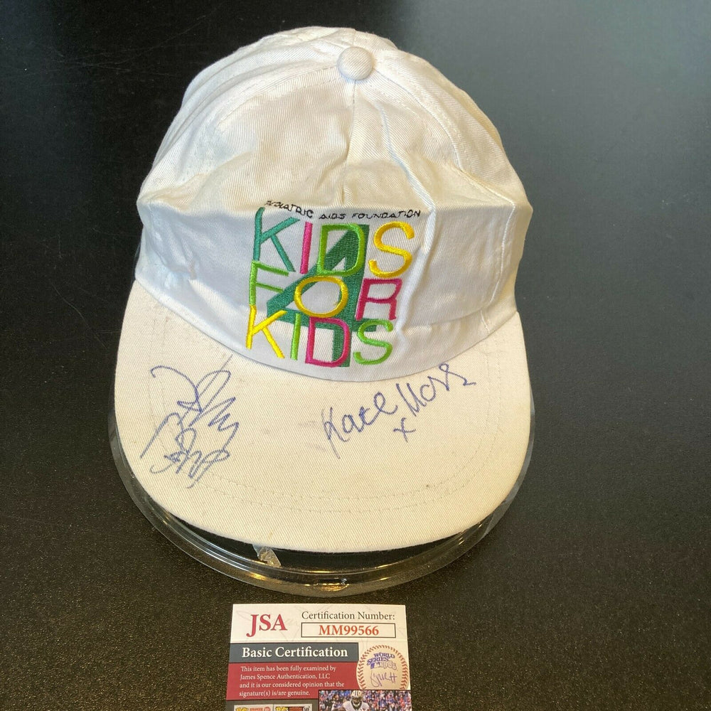 Johnny Depp & Kate Moss Signed Autographed Baseball Cap Hat With JSA COA