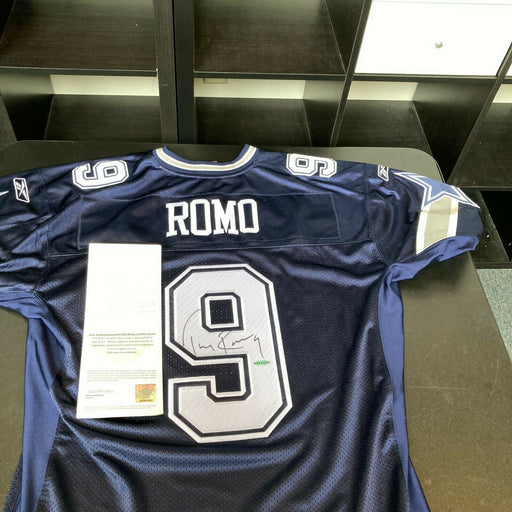 Tony Romo Signed Authentic On Field Dallas Cowboys Jersey UDA Upper Deck COA