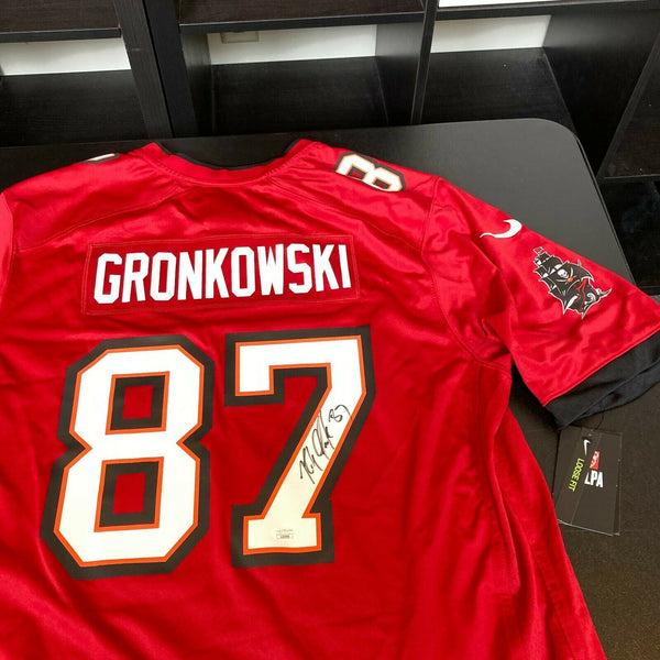 Gronkowski on field jersey hotsell