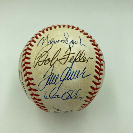 No Hitter Pitchers Signed Baseball 17 Sigs Tom Seaver Catfish Hunter JSA COA