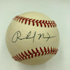 Beautiful President Richard Nixon Single Signed National League Baseball JSA COA