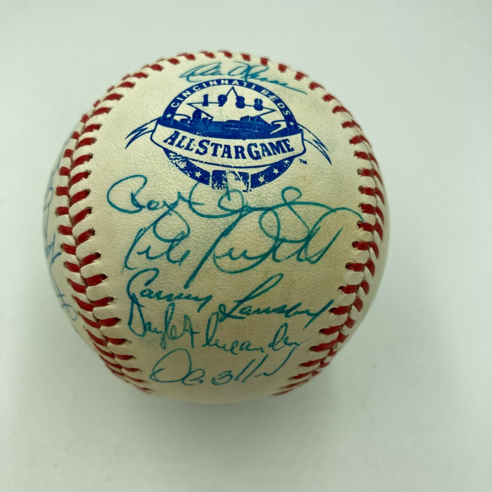1988 All Star Game Signed Baseball Kirby Puckett Cal Ripken Jr George Brett JSA