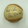 Stan Musial Playing Days Signed 1950's National League Giles Baseball JSA COA