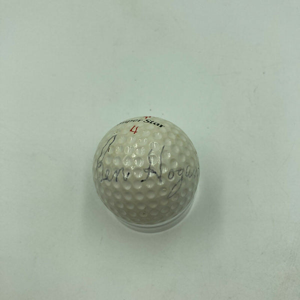Ben Hogan Signed Autographed Vintage Golf Ball