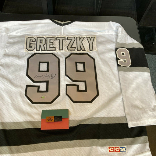 Wayne Gretzky Signed Authentic Los Angeles Kings CCM Game Jersey UDA Upper Deck