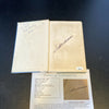 Ted Williams Signed Vintage 1960's Baseball Book My Turn At Bat With JSA COA