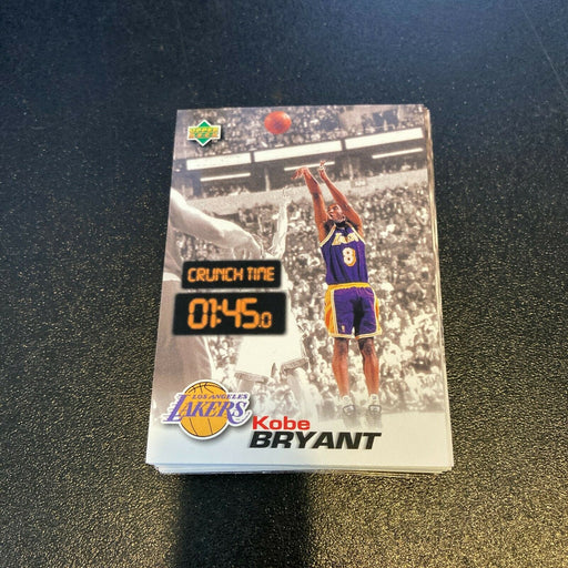 1996-97 Upper Deck Crunch Time Basketball Complete Set 40 Cards With Kobe Bryant