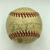 1948 Boston Braves National League Champs Team Signed Baseball JSA COA