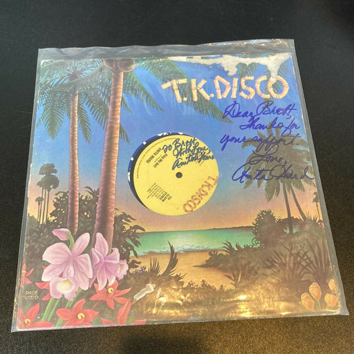 Anita Ward T.K. Disco Twice Signed Autographed Vintage LP Record