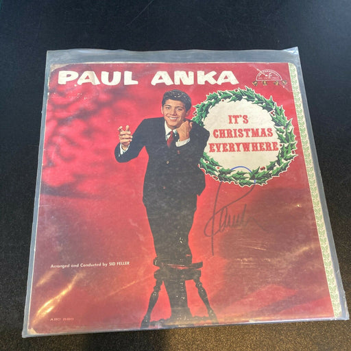 Paul Anka Signed Autographed Vintage LP Record