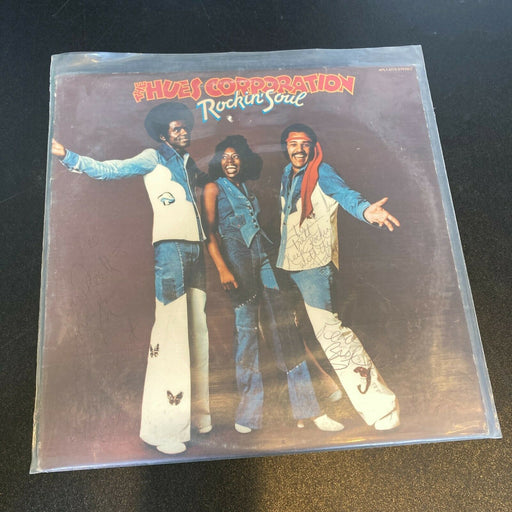 The Hues Corporation Signed Autographed Vintage LP Record