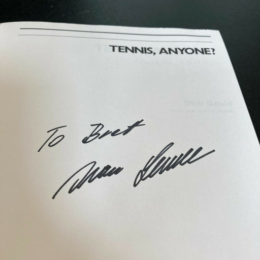Ivan Lendl Signed Autographed Tennis Book
